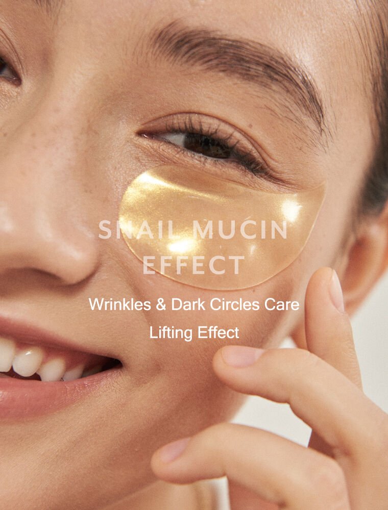 Snail Repair Gold Eye Gel Patch Yaşlanma Karşıtı Altın ve Salyangoz Ekstreli Göz Maskesi 60 Adet 84 gr