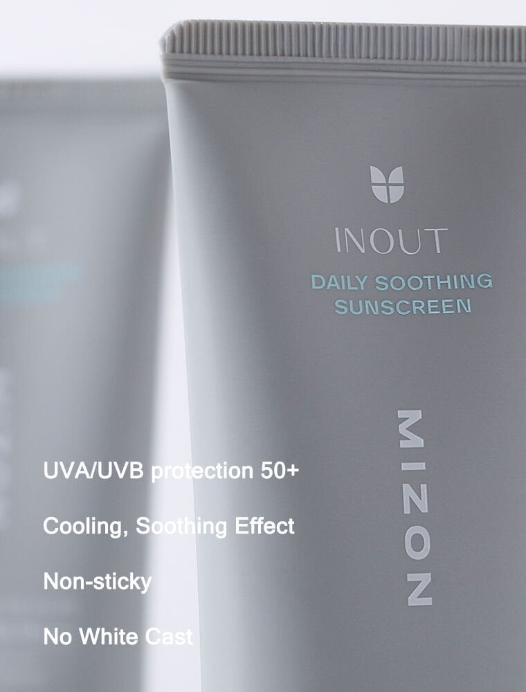 Inout Daily Soothing Sunscreen SPF50+ PA++++ Nemlendirici Yatıştırıcı Güneş Kremi 50 ml