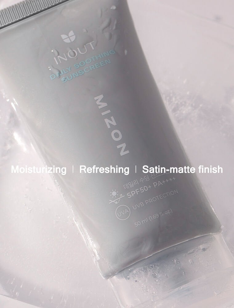 Inout Daily Soothing Sunscreen SPF50+ PA++++ Nemlendirici Yatıştırıcı Güneş Kremi 50 ml
