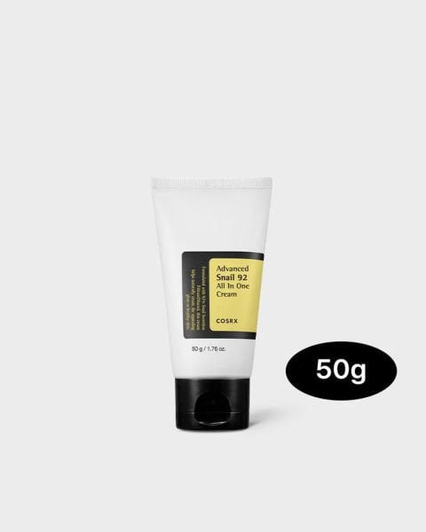 Advanced Snail 92 All In One Cream Tube - Gelişmiş Snail Özlü 92 Hepsi Bir Arada Krem Tüp (50gram)