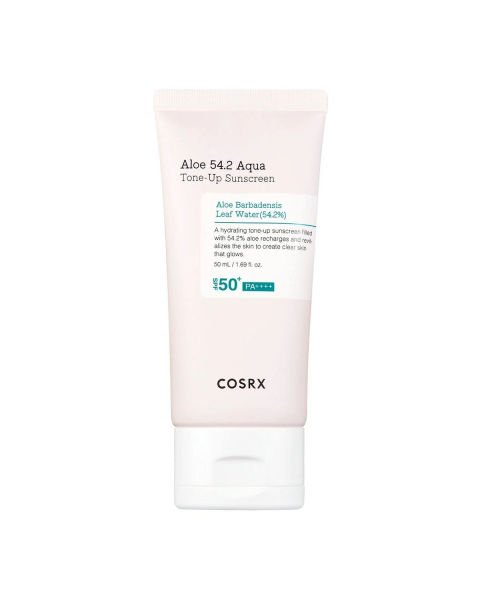 ALOE 54.2 AQUA TONE-UP SUNSCREEN - ALOE 54.2 SU BAZLI GÜNEŞ KREMİ (50ML)